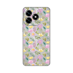 Silikonska maska / futrola print ultra tanka za Huawei Honor X5c Plus Soft Flowers.