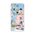 Silikonska maska / futrola print za Huawei Honor Magic 8 Lite Pink Italy.