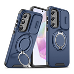 Maska / futrola CamShield Ring stand za Samsung A576 Galaxy A57 5G plava.