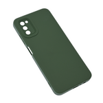 Silikonska maska / futrola Teracell Giulietta za Samsung A037G Galaxy A03s mat zelena.