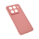 Silikonska maska / futrola Teracell Giulietta za Xiaomi 15 Pro mat tamno roze.