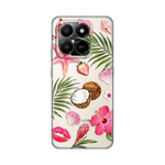 Silikonska maska / futrola print za Honor X7d 4G/400 Smart 5G Coconut Paradise.