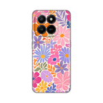 Silikonska maska / futrola print za Honor X7d 4G/400 Smart 5G Sunny Petals.