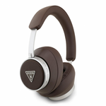 Bluetooth slusalice Guess ENC Saffiano Triangle Logo braon (GUBHC15PGMRTRW).