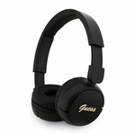 Bluetooth slusalice Guess Script Metal Logo crne (GUBHV6SCK).