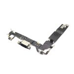 Flet kabl za Iphone 16 (6.1) + konektor punjenja crni (MS).