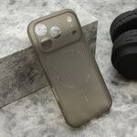 Maska / futrola AIR STRIPE za iPhone 17 Pro crna (MS).