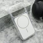 Maska / futrola AMBER SHINE MagSafe za iPhone 17 Pro bela (MS).