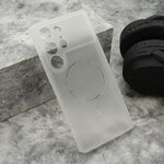 Maska / futrola AIR STRIPE za Samsung S938 Galaxy S25 Ultra 5G bela (MS).