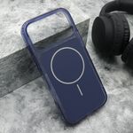 Maska / futrola AMBER SHINE MagSafe za iPhone 17 Pro Max (6.9) plava (MS).