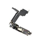 Flet kabl za Iphone 15 Pro Max (6.7) + konektor punjenja crni (MS).