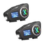 Bluetooth headset za kacigu (slusalica) KARLER BASS KR-M4 COMBO crna (MS).