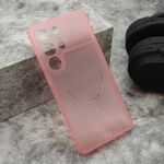 Maska / futrola AIR STRIPE za Samsung S938 Galaxy S25 Ultra 5G roze (MS).