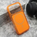 Maska / futrola AMBER SHINE MagSafe za iPhone 17 Pro narandzasta (MS).