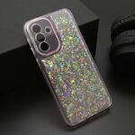 Maska / futrola CRYSTAL GLOW za Samsung A576 Galaxy A57 5G roze (MS).