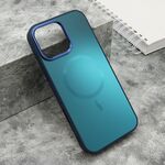 Maska / futrola COLOR METAL MagSafe za iPhone 16 Pro Max (6.9) tirkizna (big camera) (MS).