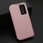 Maska / futrola na preklop Smart Window za Samsung S921 Galaxy S24 5G roze (MS).