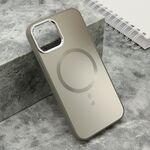 Maska / futrola COLOR METAL MagSafe za iPhone 12/12 Pro (6.1) tamno plava (MS).