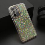 Maska / futrola CRYSTAL GLOW za Samsung A576 Galaxy A57 5G narandzasta (MS).