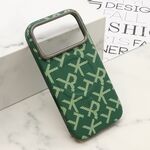 Maska / futrola MONOGRAM MagSafe za iPhone 17 Pro zelena (MS).