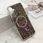 Maska / futrola GLAM GLOW MagSafe za Samsung A166 Galaxy A16 5G crna (MS).