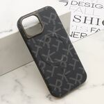 Maska / futrola MONOGRAM MagSafe za iPhone 15 crna (MS).