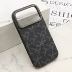 Maska / futrola MONOGRAM MagSafe za iPhone 17 Pro crna (MS).