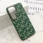 Maska / futrola MONOGRAM MagSafe za Samsung S948 Galaxy S26 Ultra 5G zelena (MS).