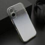 Maska / futrola OMBRE GLITTER za iPhone 17 bela (MS).