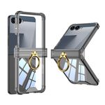 Maska / futrola RING LINES II za Samsung F751B Galaxy Z Flip 7 5G crna (GKK case) (MS).