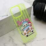 Maska / futrola print PARTY za iPhone 16 Pro (6.3) zuta LBB004 (MS).