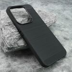 Silikonska maska / futrola BRUSHED za Xiaomi Redmi 15C 4G 173mm (EU) crna (MS).