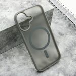Maska / futrola SILKY MagSafe mat za iPhone 17 siva (MS).