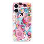 Maska / futrola ultra tanka print providna za iPhone 16 (6.1) SP029 (MS).