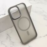 Maska / futrola SILKY MagSafe II za iPhone 17 siva (MS).