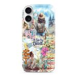 Maska / futrola ultra tanka print providna za iPhone 16 (6.1) SP031 (MS).