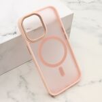 Maska / futrola SILKY MagSafe II za iPhone 17 roze (MS).