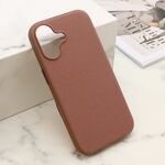Maska / futrola WOVEN MagSafe za iPhone 16 (6.1) braon (MS).
