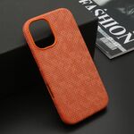 Maska / futrola WOVEN TOUCH MagSafe za iPhone 17 narandzasta (MS).