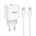 Kucni punjac Superior SU-P102 20W Type C na Type C beli (CERT) (MS).