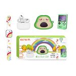 KARLER BASS K718-Combo set (mini watch, konzola, TWS Bluetooth Slusalice + Maska / futrola za slusalice Avocado) (MS).