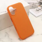 Maska / futrola WOVEN MagSafe za iPhone 16 (6.1) narandzasta (MS).
