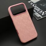 Maska / futrola WOVEN TOUCH MagSafe za iPhone 17 Pro Max (6.9) roze (MS).