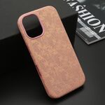 Maska / futrola WOVEN TOUCH MagSafe za iPhone 17 roze (MS).