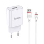 Kucni punjac Comicell Superior CO-DC21 2.1A Micro USB beli (MS).