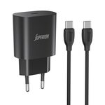 Kucni punjac Comicell Superior CO-DC24 Fast PD 25W 3A Type C na Type C crni (MS).