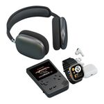 KARLER BASS K13-Combo set (smart watch, konzola, TWS / AirPods Max Bluetooth slusalice ) crna (MS).