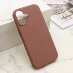 Maska / futrola WOVEN MagSafe za iPhone 17 braon (MS).