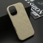 Maska / futrola WOVEN TOUCH MagSafe za iPhone 17 siva (MS).