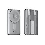 Back Up Baterija Magsafe REMAX CX-1 15W 5000mAh srebrni (MS).